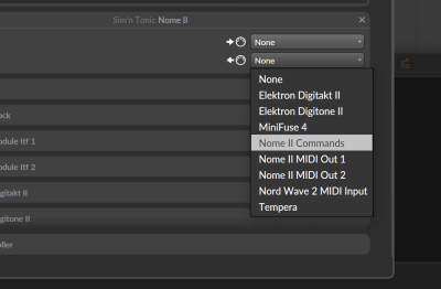 Nome II commands is present for output